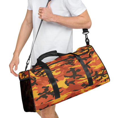 American M81 Savage Orange Hunting CAMO Duffle Bag