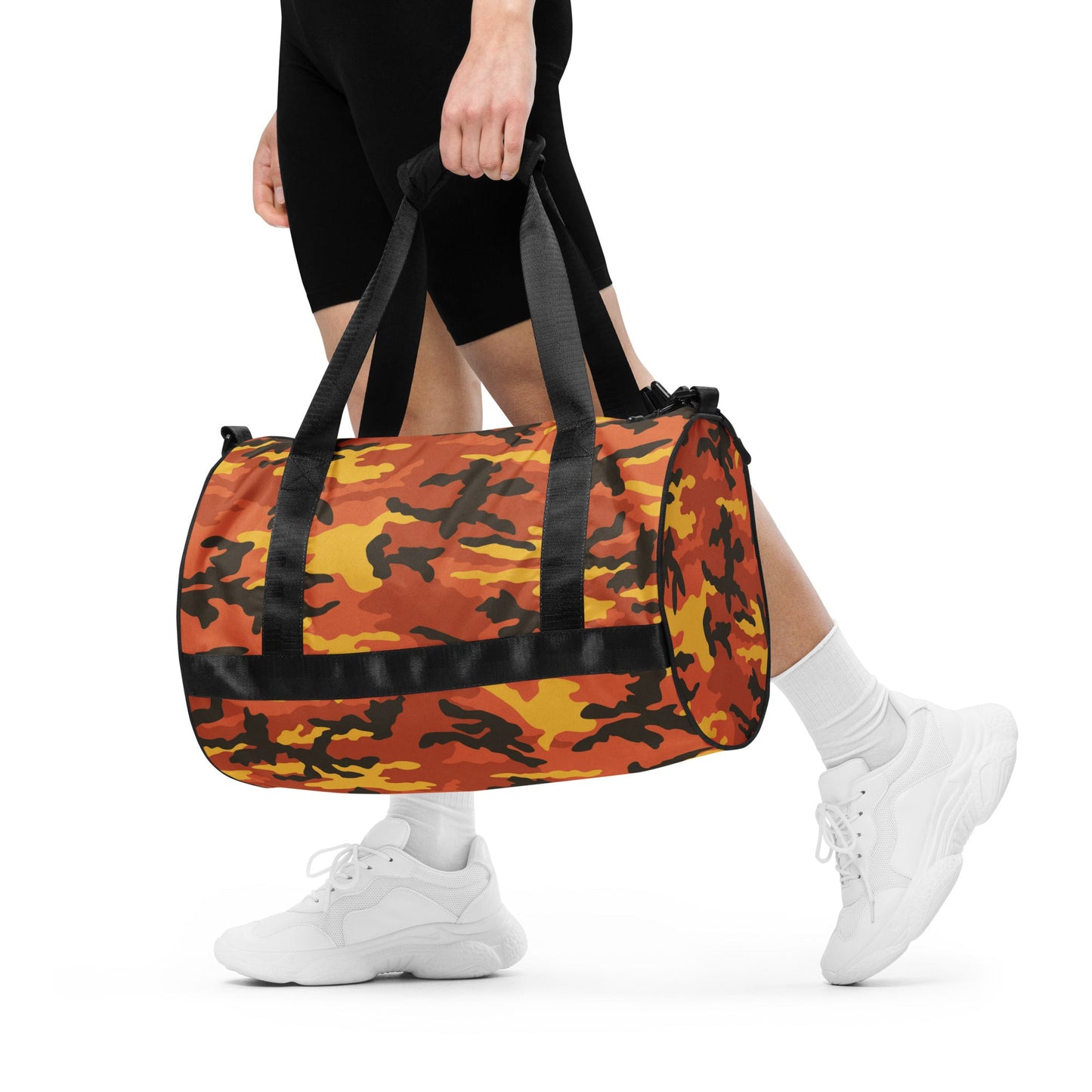 American M81 Savage Orange Hunting CAMO Gym Bag