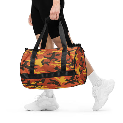 American M81 Savage Orange Hunting CAMO Gym Bag