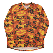 American M81 Savage Orange Hunting CAMO Unisex Hockey Fan Jersey