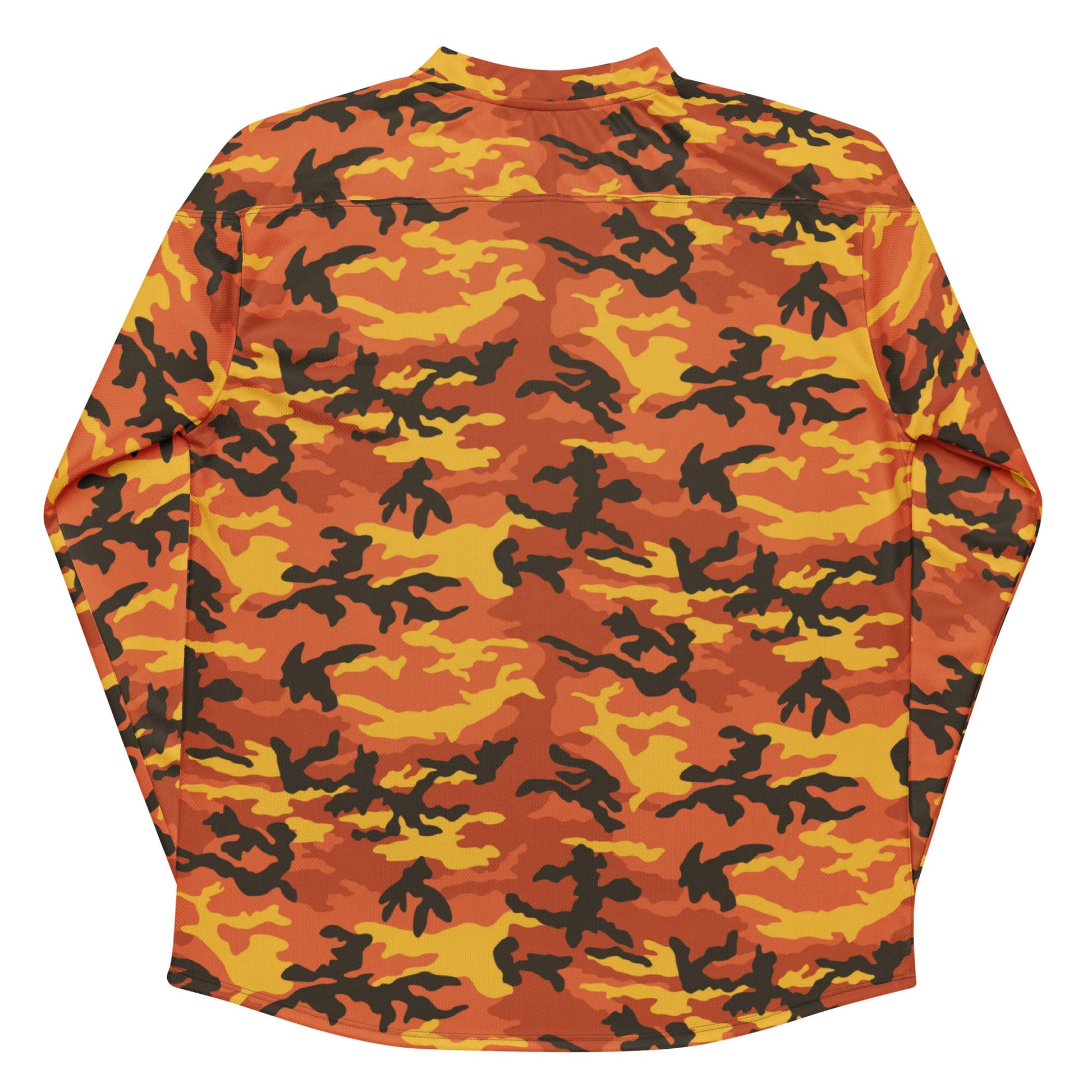 American M81 Savage Orange Hunting CAMO hockey fan jersey - Hockey Jerseys