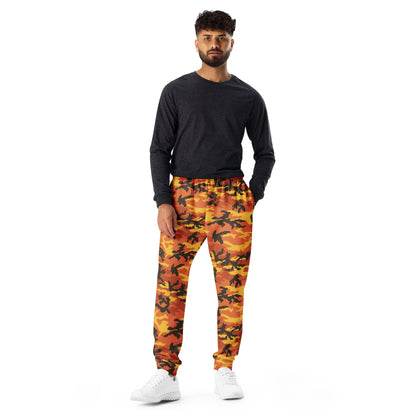 American M81 Savage Orange Hunting CAMO Mens Joggers