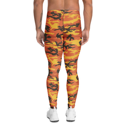 American M81 Savage Orange Hunting CAMO Mens Leggings