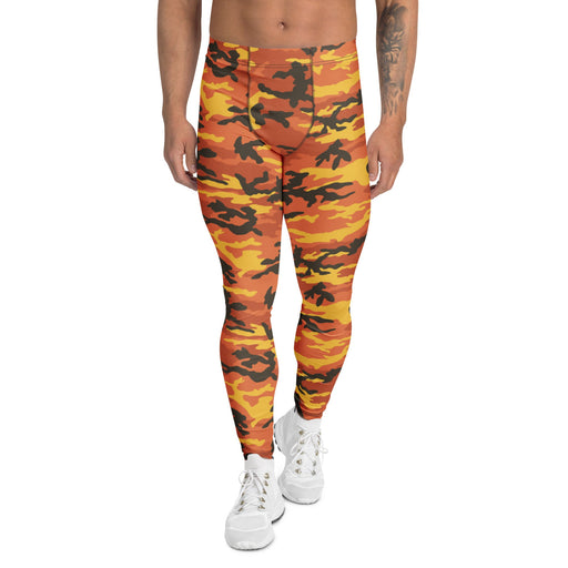 Classic M81 Savage Orange Hunting CAMO Mens Leggings - XS - Men