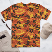 American M81 Savage Orange Hunting CAMO Mens T-Shirt