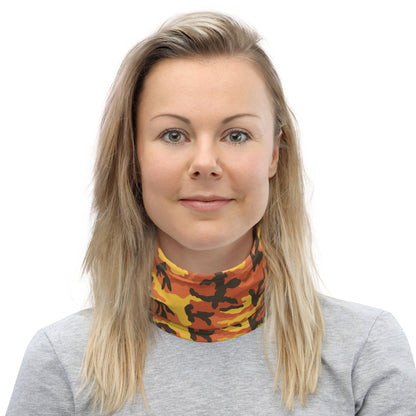 American M81 Savage Orange Hunting CAMO Neck Gaiter Gaiters