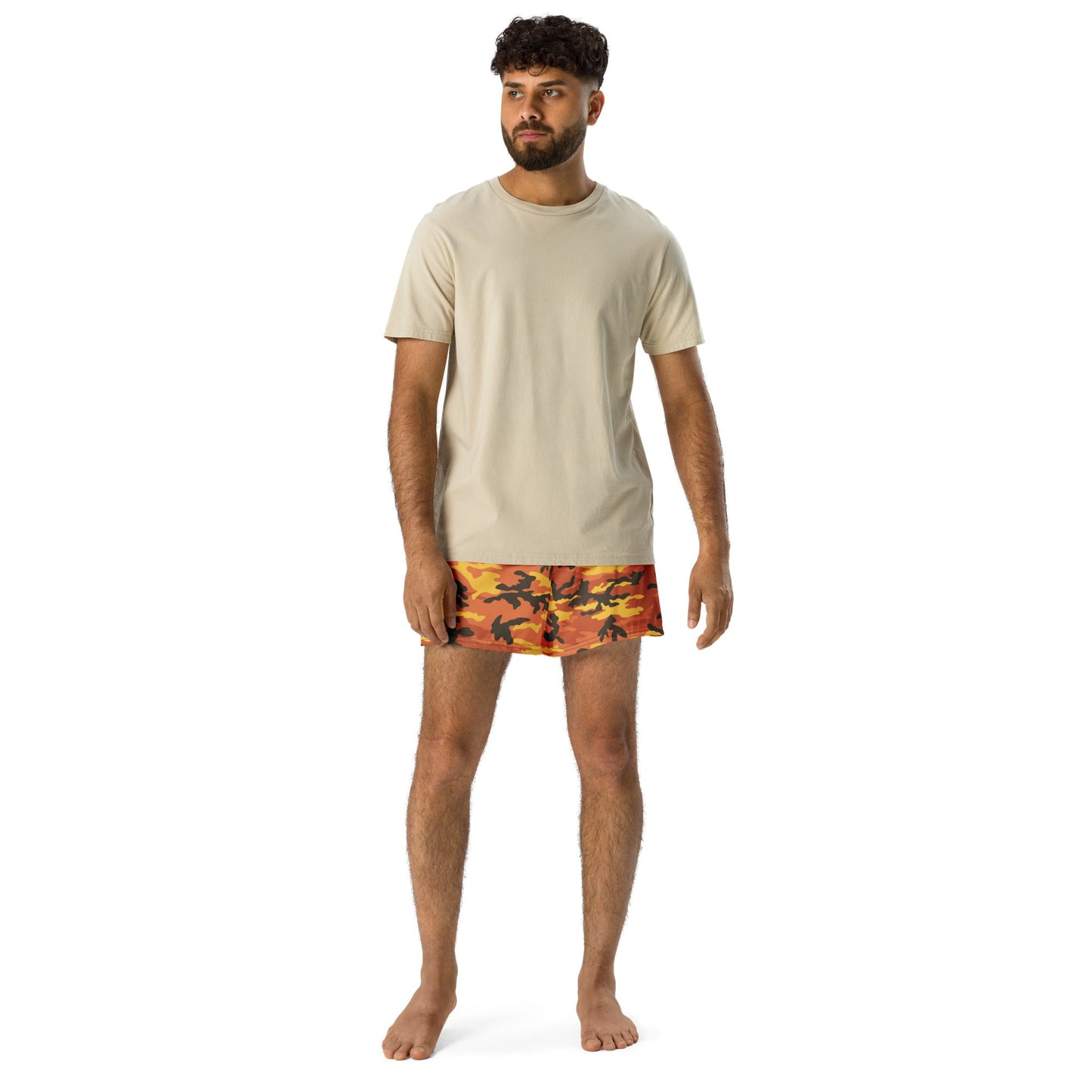 American M81 Savage Orange Hunting CAMO Unisex Athletic Shorts