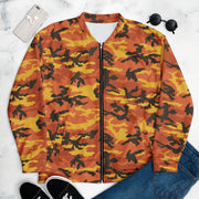 Classic M81 Savage Orange Hunting CAMO Unisex Bomber Jacket
