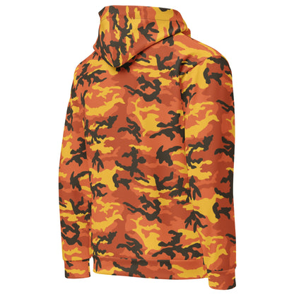 American M81 Savage Orange Hunting CAMO Unisex Hoodie - Hoodies