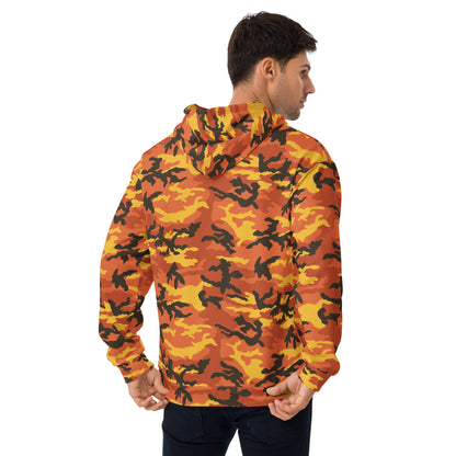 American M81 Savage Orange Hunting CAMO Unisex Hoodie - Hoodies