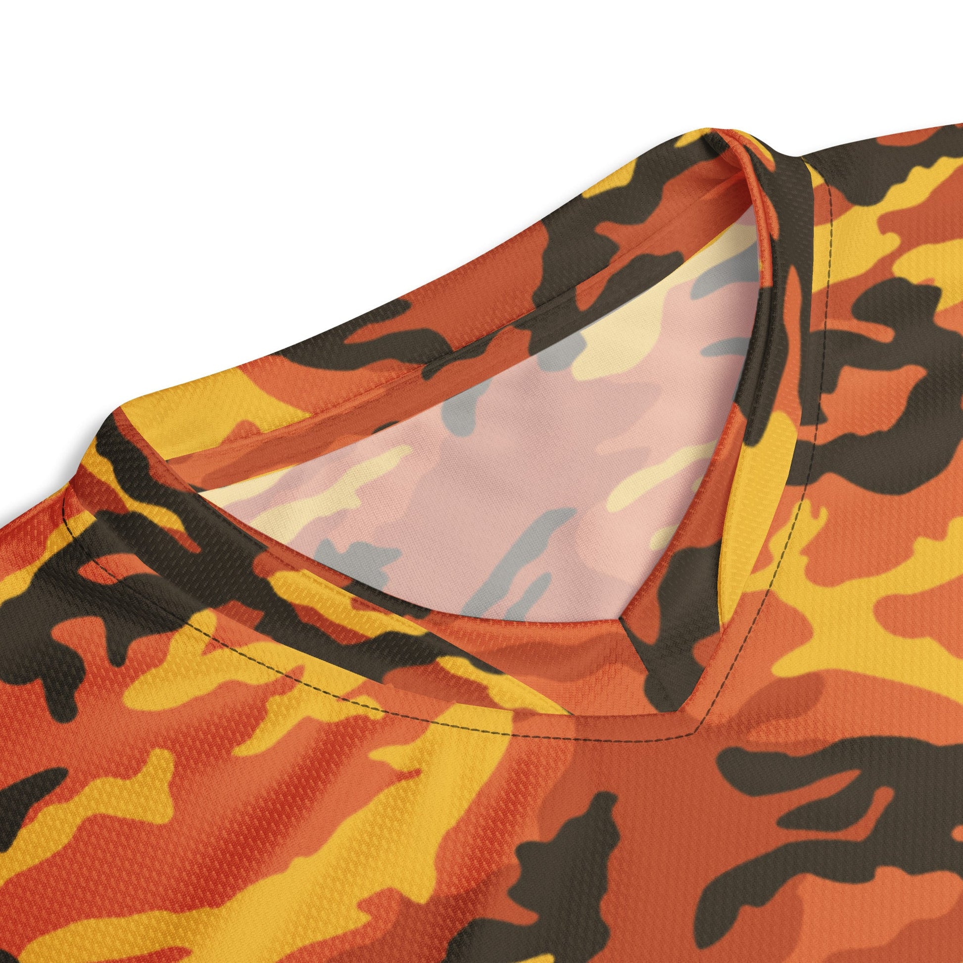 American M81 Savage Orange Hunting CAMO Unisex Sports Jersey
