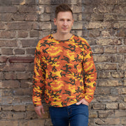 Classic M81 Savage Orange Hunting CAMO Unisex Sweatshirt - 2XS