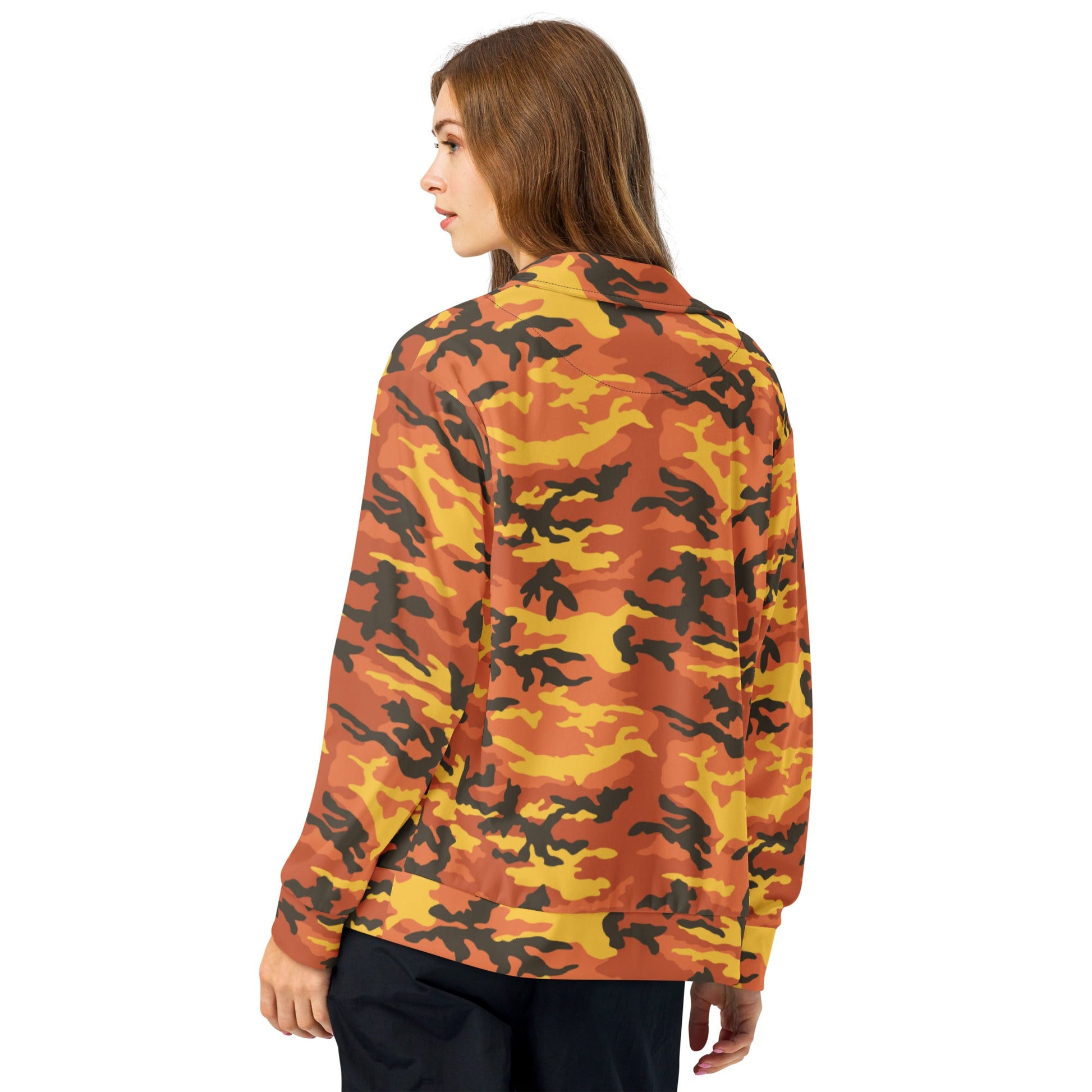 American M81 Savage Orange Hunting CAMO Unisex Track Jacket