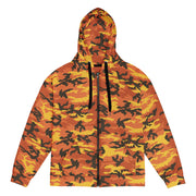 American M81 Savage Orange Hunting CAMO Unisex Zip Hoodie - 2XS