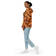 American M81 Savage Orange Hunting CAMO Unisex Zip Hoodie