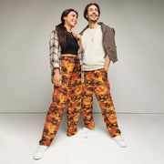 Classic M81 Savage Orange Hunting CAMO Unisex Wide-Leg Joggers - 2XS