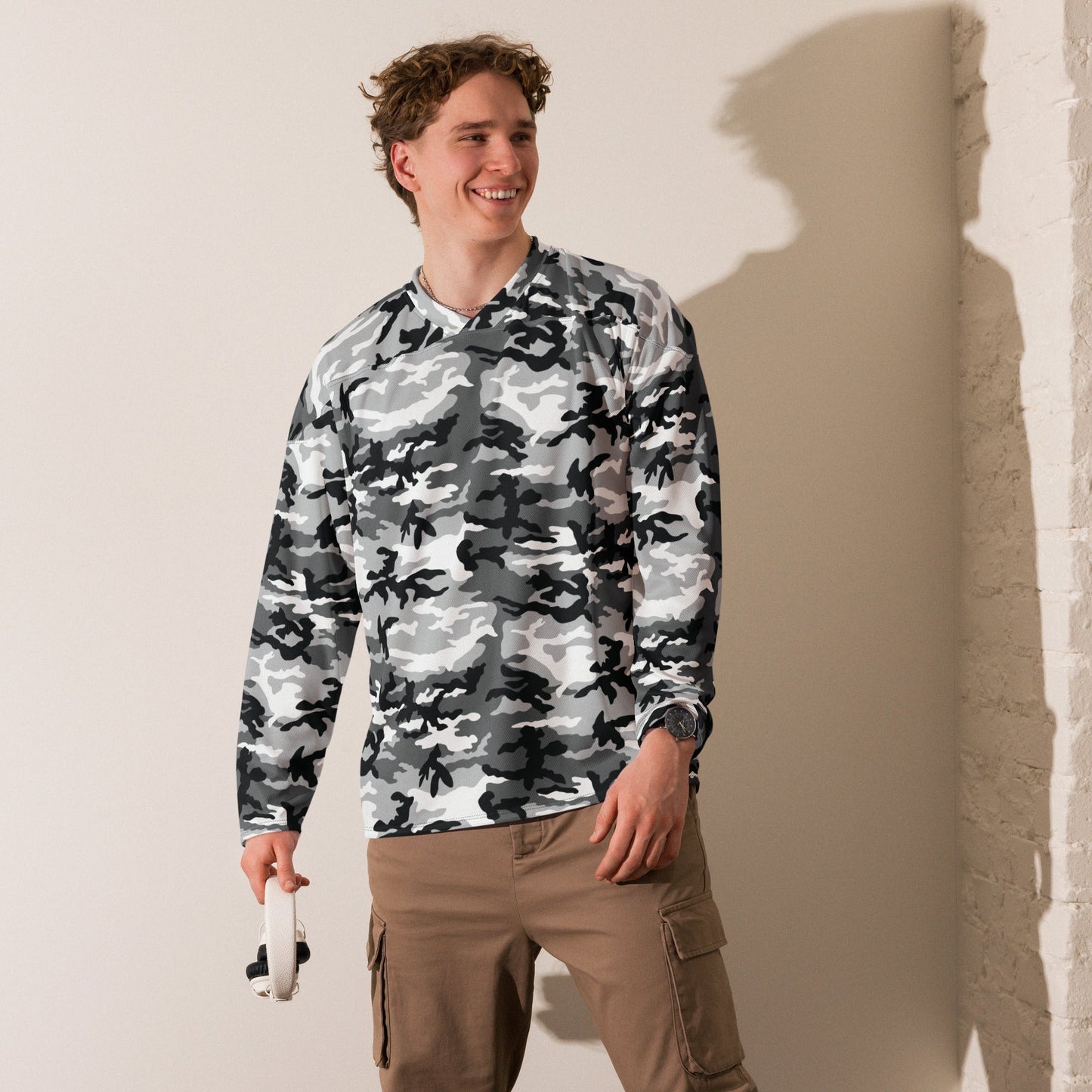 American M81 Urban City CAMO hockey fan jersey - Hockey Jerseys