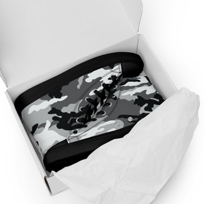 American M81 Urban City CAMO Mens high top canvas shoes - High Top Canvas Shoes