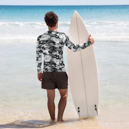 American M81 Urban City CAMO Mens Long-sleeve Rash Guard - Guards