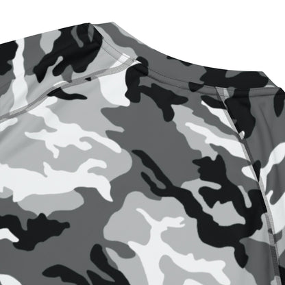 American M81 Urban City CAMO Mens Short-Sleeve Rash Guard - Short-sleeve Guards