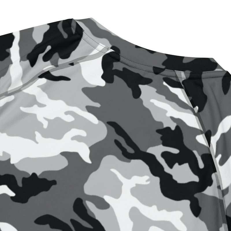 American M81 Urban City CAMO Mens Short-Sleeve Rash Guard
