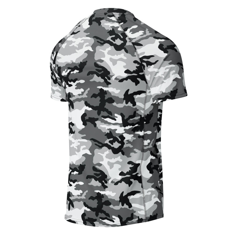 American M81 Urban City CAMO Mens Short-Sleeve Rash Guard