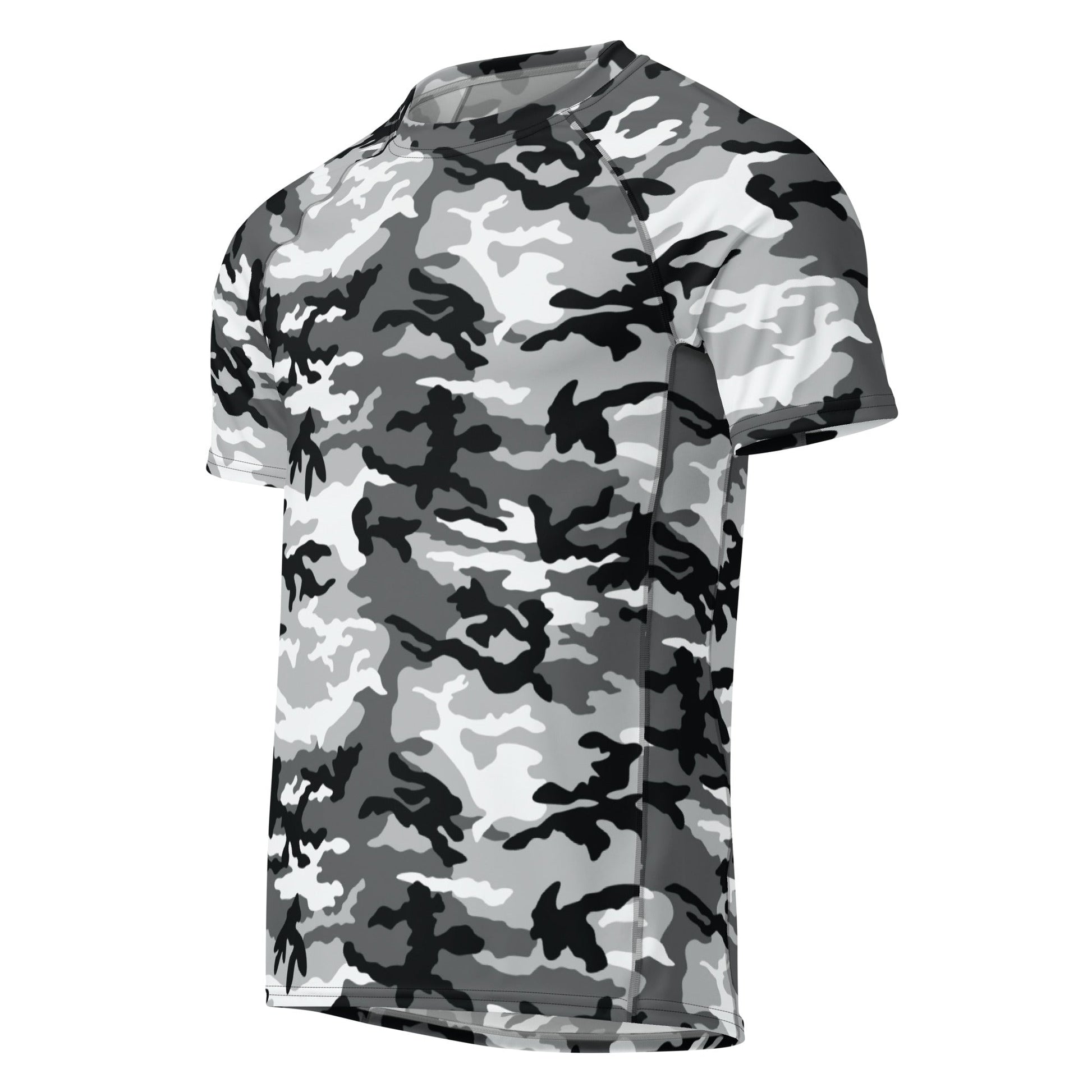 American M81 Urban City CAMO Mens Short-Sleeve Rash Guard - Short-sleeve Guards