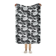 American M81 Urban City CAMO Sherpa Blanket - 37″×57″