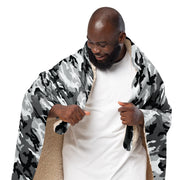 American M81 Urban City CAMO Sherpa Blanket