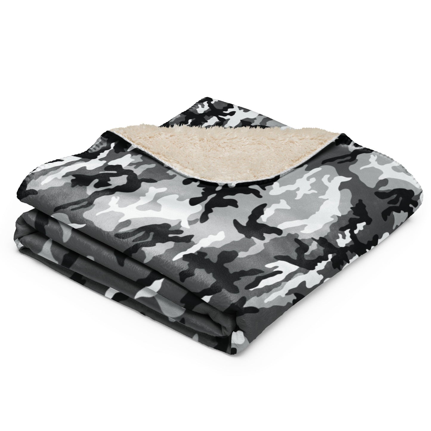 American M81 Urban City CAMO Sherpa blanket - Blankets