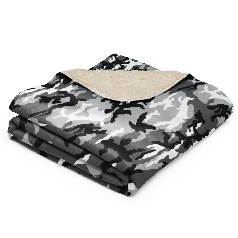 American M81 Urban City CAMO Sherpa Blanket