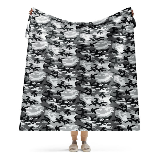 American M81 Urban City CAMO Sherpa blanket - 60″×80″ - Blankets