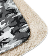 American M81 Urban City CAMO Sherpa Blanket