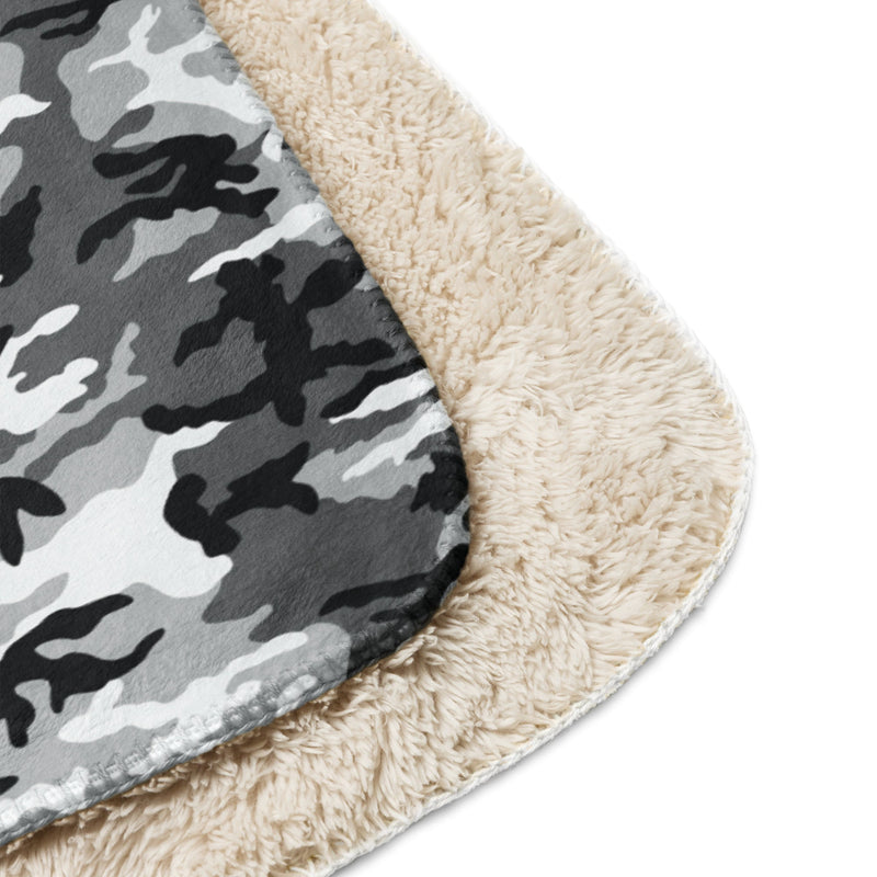 American M81 Urban City CAMO Sherpa Blanket