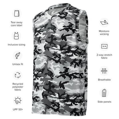 American M81 Urban City CAMO unisex basketball jersey - Basketball Jerseys