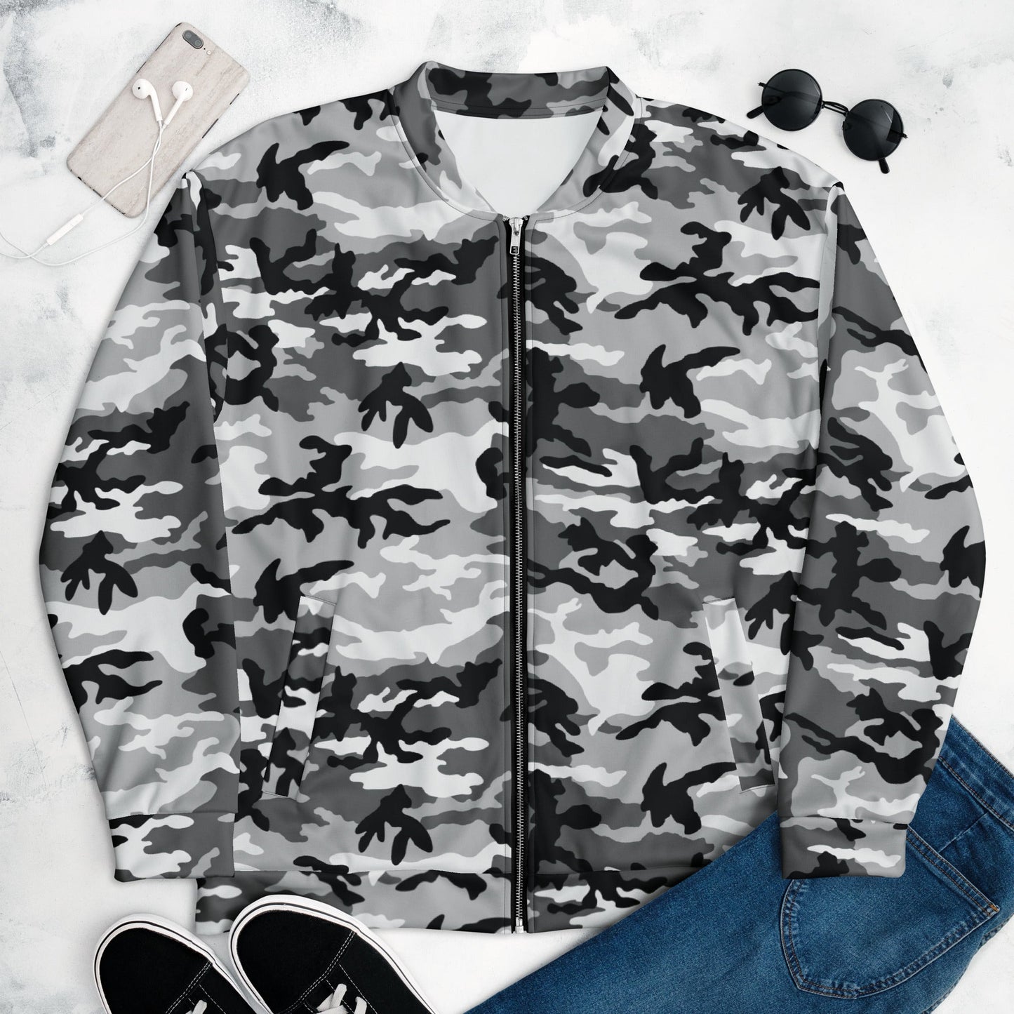 American M81 Urban City CAMO Unisex Bomber Jacket - Jackets