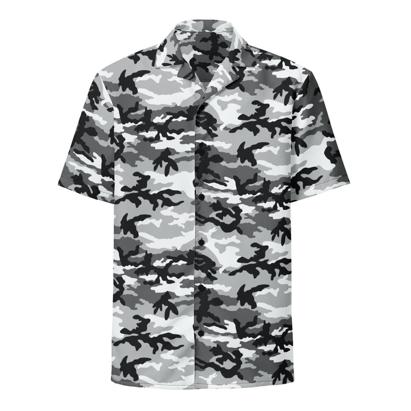 Classic M81 Urban City CAMO Unisex Short-Sleeve Button Shirt - Button-Up