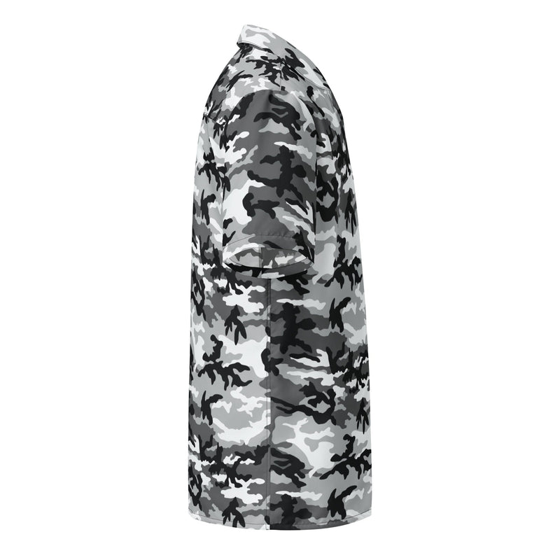 Classic M81 Urban City CAMO Unisex Short-Sleeve Button Shirt - Button-Up