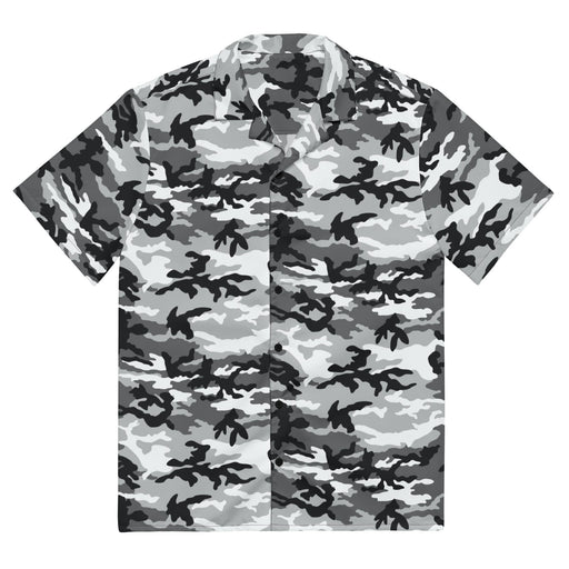 Classic M81 Urban City CAMO Unisex Short-Sleeve Button Shirt - 2XS - Button-Up