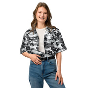Classic M81 Urban City CAMO Unisex Short-Sleeve Button Shirt - Button-Up