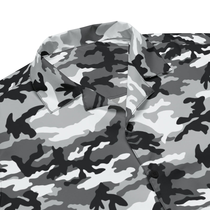 Classic M81 Urban City CAMO Unisex Short-Sleeve Button Shirt - Button-Up