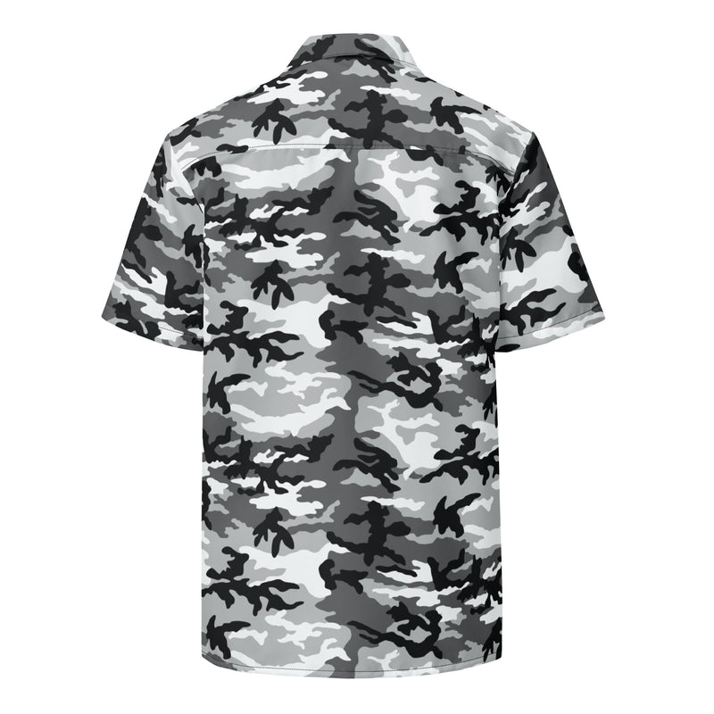 Classic M81 Urban City CAMO Unisex Short-Sleeve Button Shirt - Button-Up