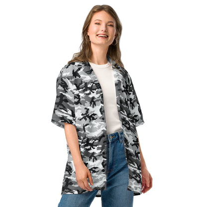 American M81 Urban City CAMO Unisex button shirt - Button Shirts