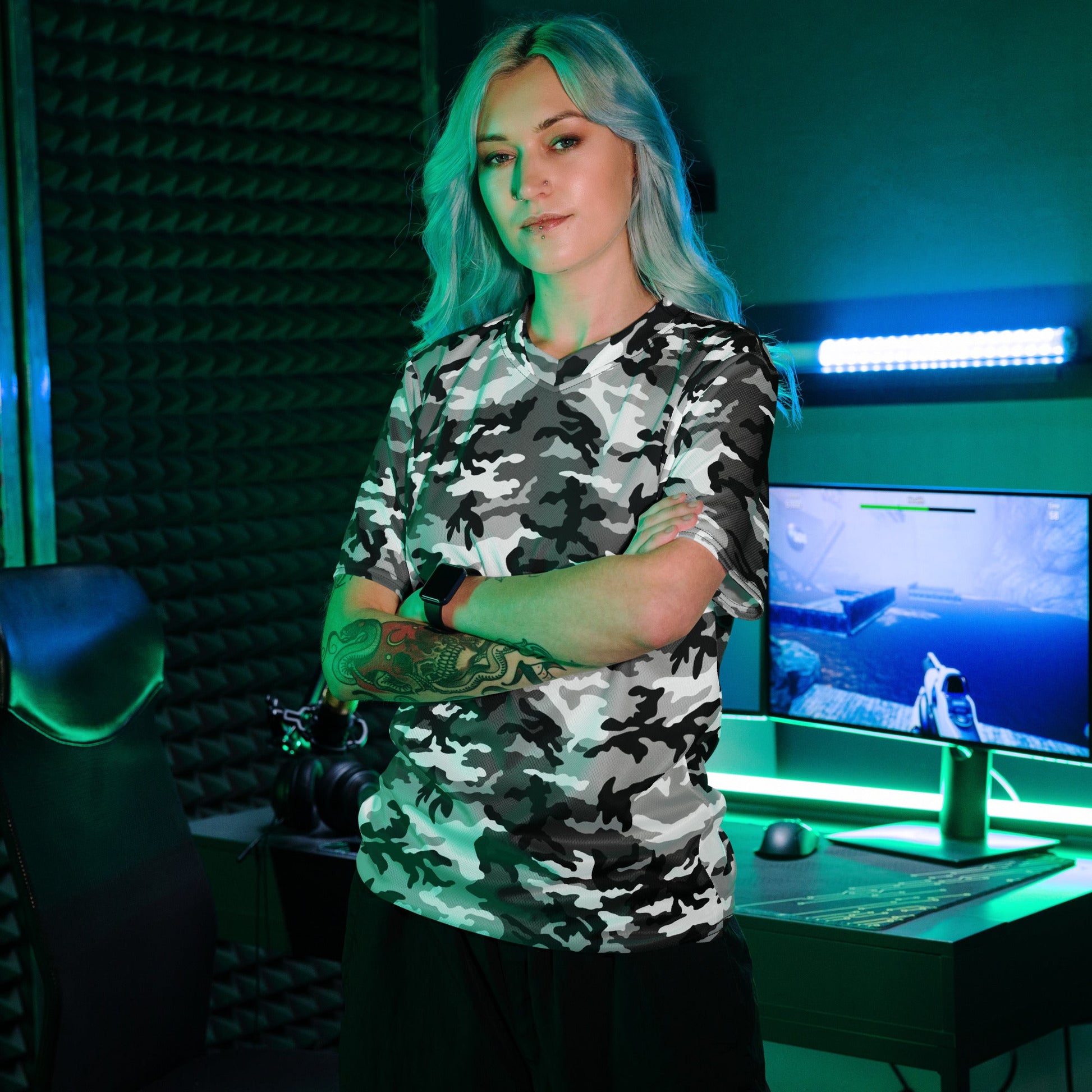 American M81 Urban City CAMO Unisex Sports Jersey