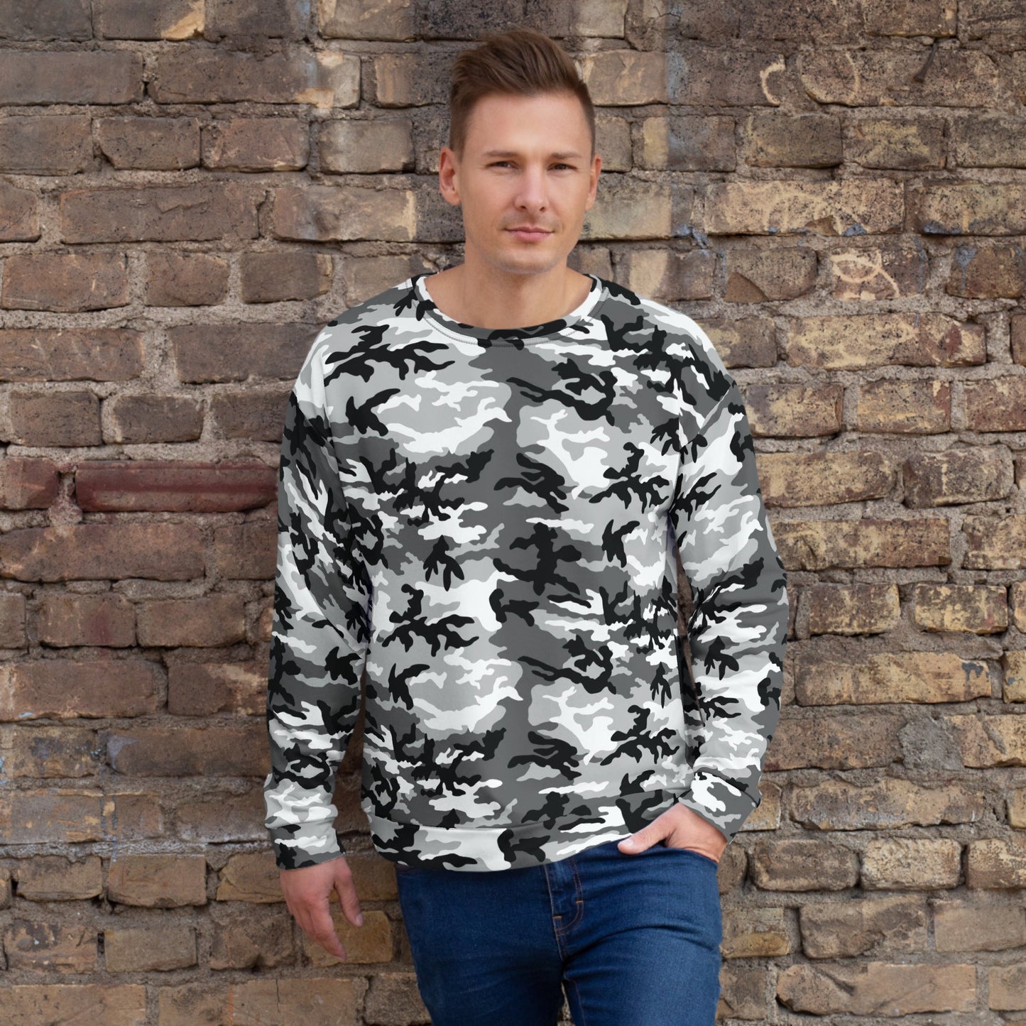 American M81 Urban City CAMO Unisex Sweatshirt - 2XS - Sweatshirts