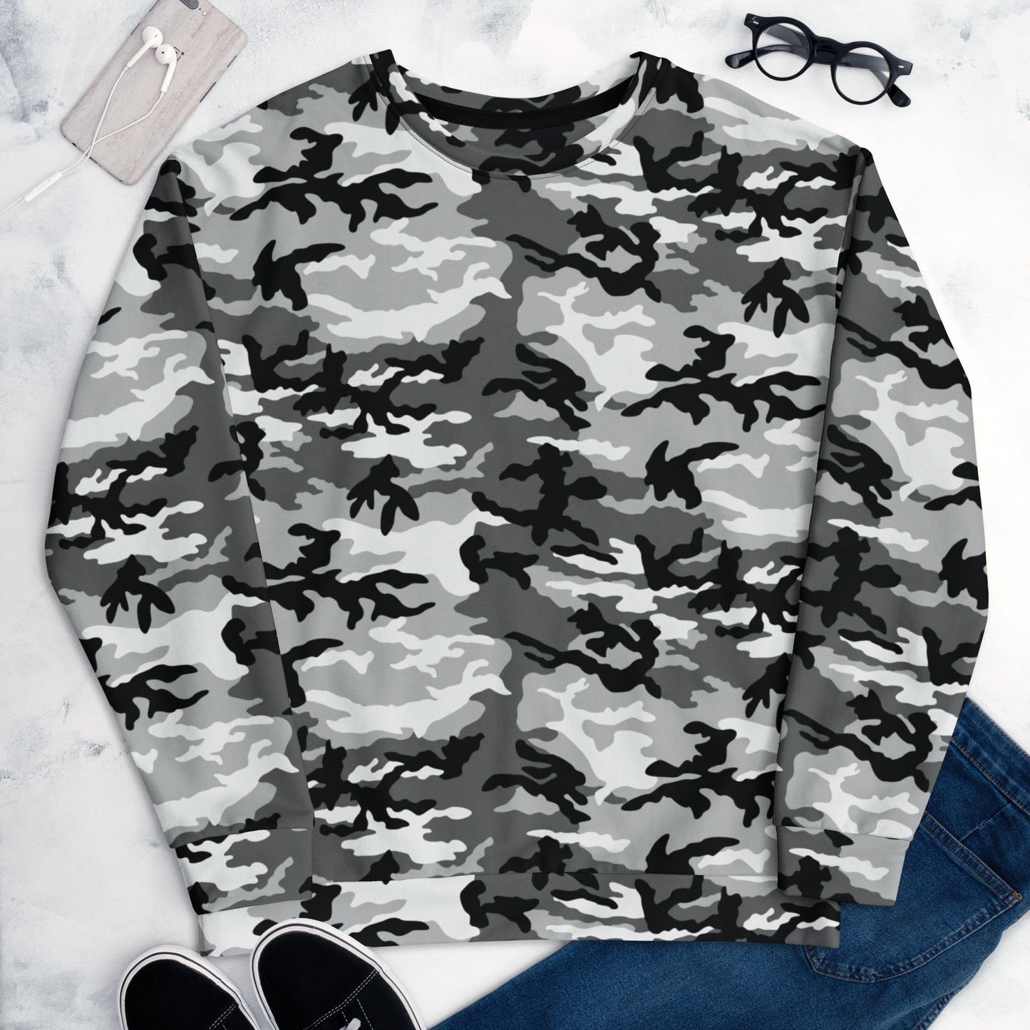 American M81 Urban City CAMO Unisex Sweatshirt - Sweatshirts