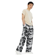 American M81 Urban City CAMO Unisex Wide-Leg Leisure Pants