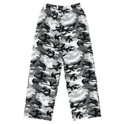 American M81 Urban City CAMO Unisex Wide-Leg Leisure Pants - 2XS