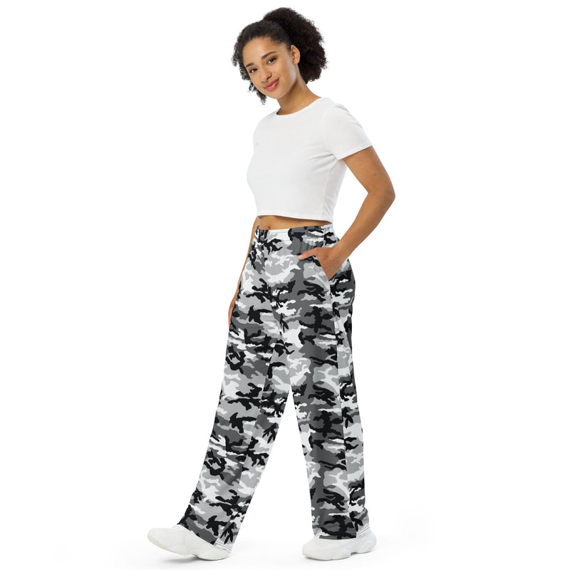 American M81 Urban City CAMO Unisex Wide-Leg Leisure Pants