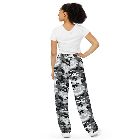 American M81 Urban City CAMO unisex wide-leg pants - Wide-leg Pants